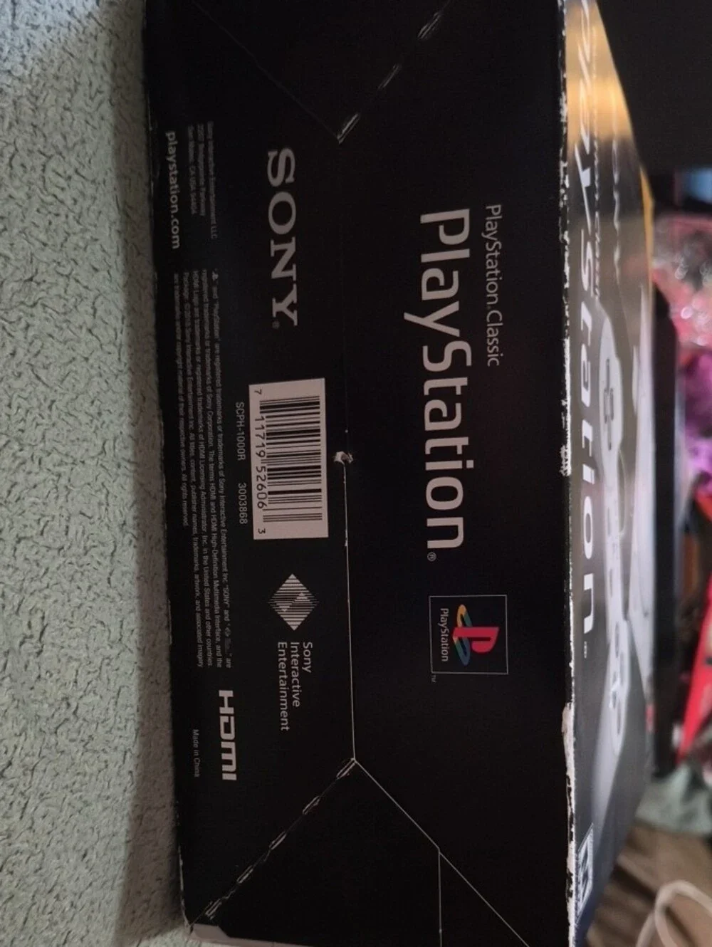 Sony PlayStation Classic PS1 Playstation Console Boxed 20 Games Everything Insid